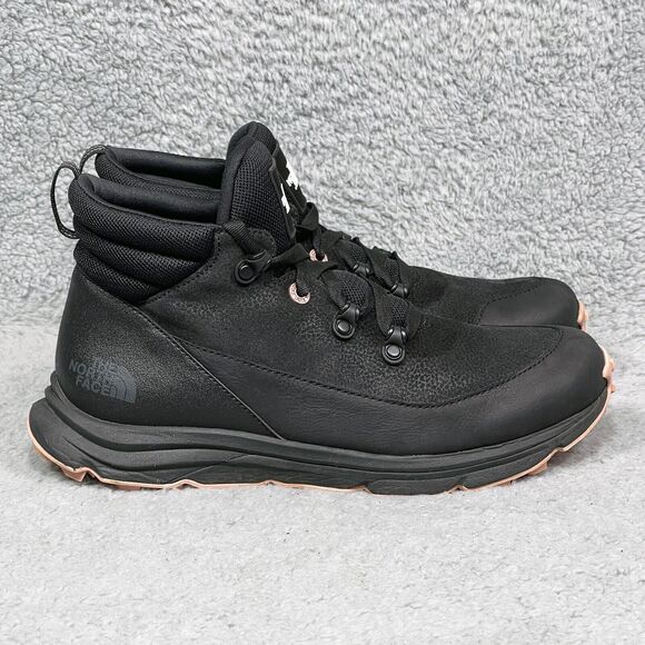 The North Face Shoes - The North Face Raedonda Womens Size 9.5 Sneaker Boots Black Pink Vibram Sole